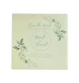 Save the date tablet