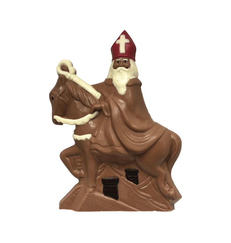 Sinterklaas op paard - Sinterklaas chocoladefiguur