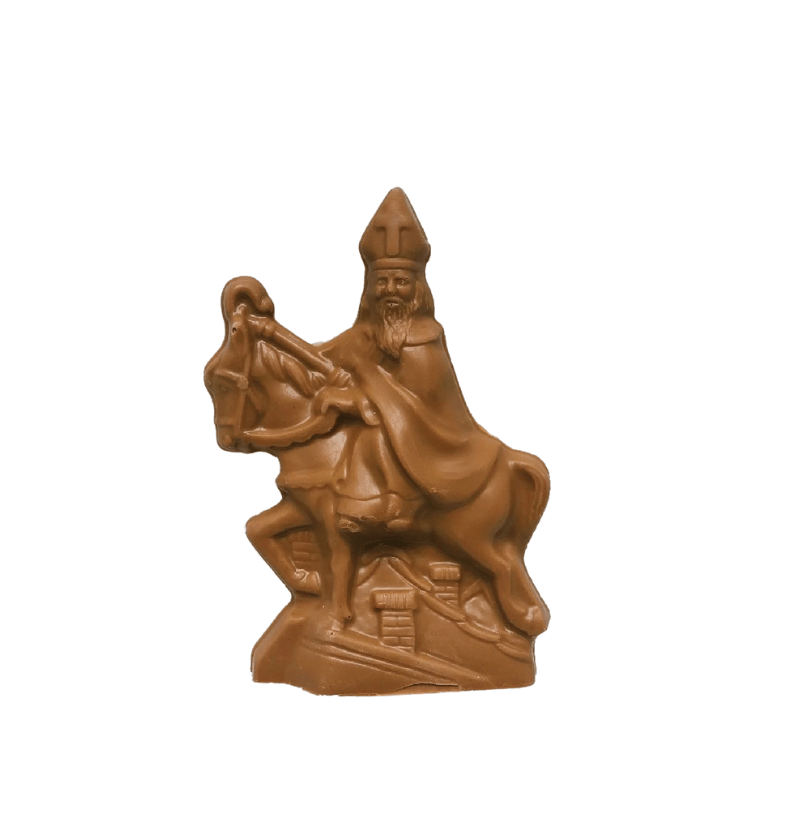 Sint op Paard Figuur - Sinterklaas chocoladefiguur