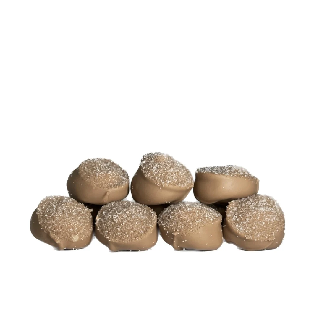 Karamel truffels - Ambachtelijke truffel met karamel & hazelnoot