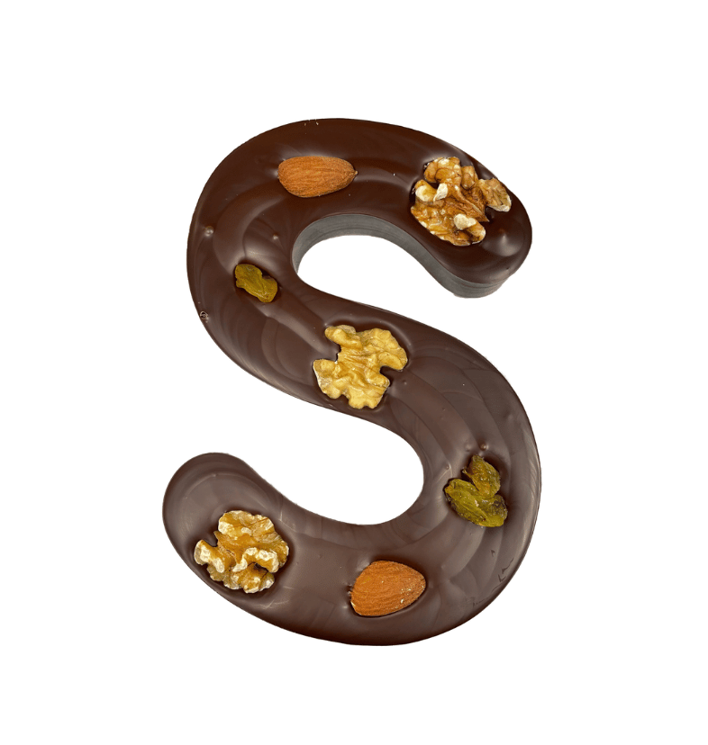 Chocoladeletter Suikervrij - Sinterklaas chocolade