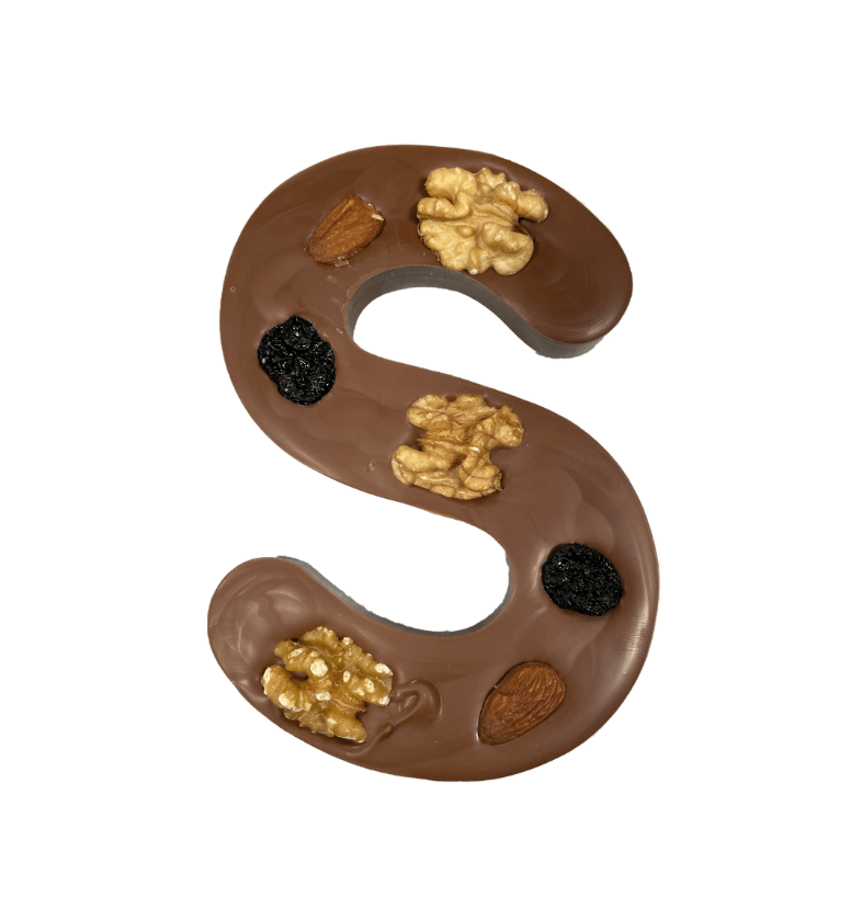Chocoladeletter Suikervrij - Sinterklaas chocolade