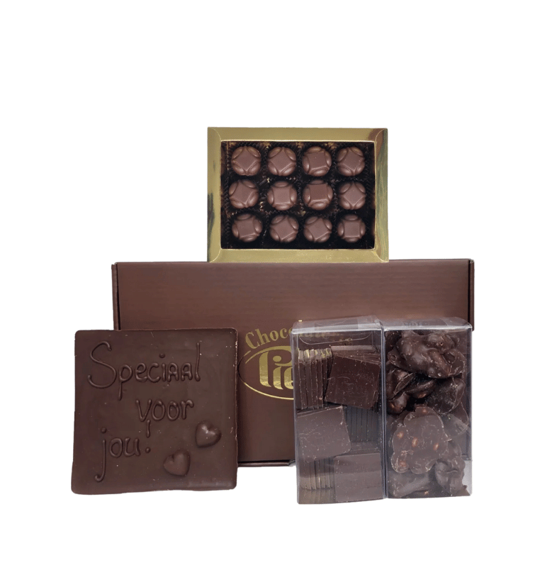 Vegan chocolade-pakket