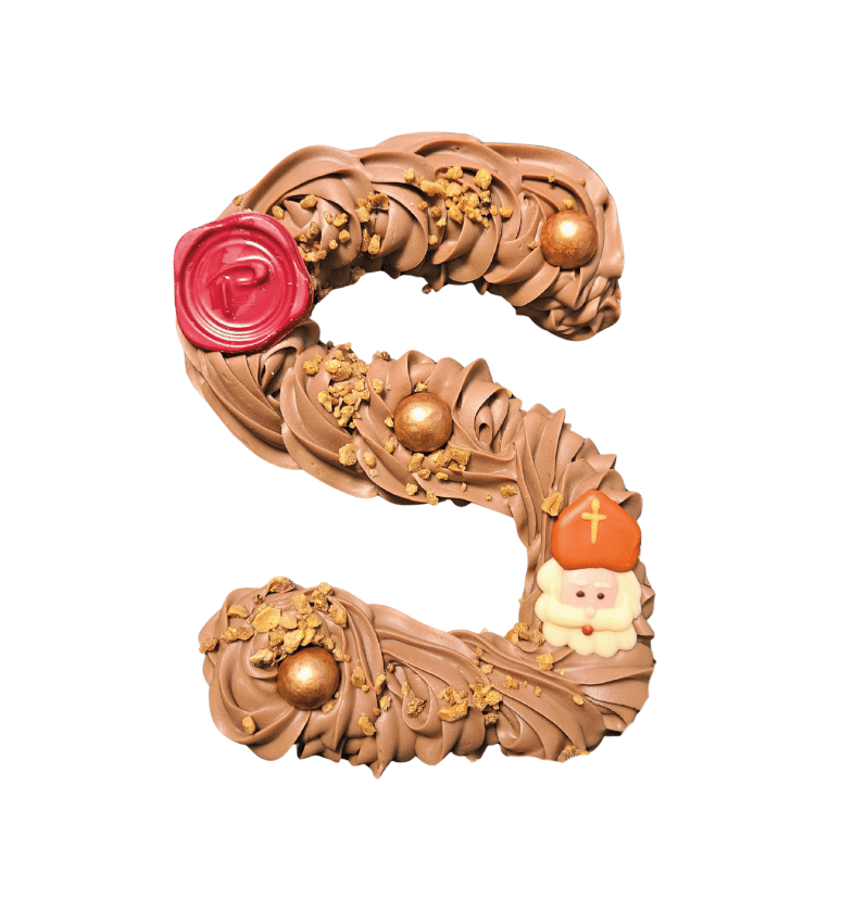 Klassieke Room Chocoladeletter - Sinterklaas chocolade
