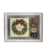 Giftbox Classic Kerst met tablet en bonbons - Luxe Kerst chocolade