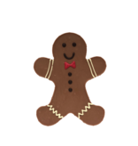 Chocolade Gingerbreadmannetje - ambachtelijk chocolade figuurtje voor de feestdagen