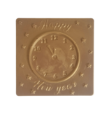 Chocoladetablet "Aftelklok" - Oud&Nieuw chocolade