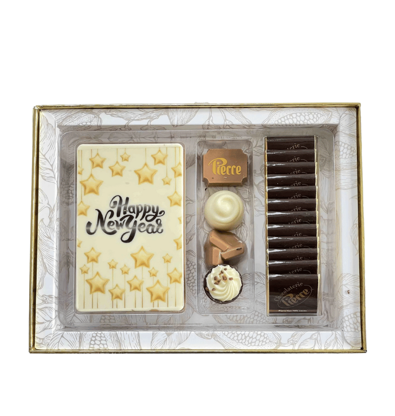 Giftbox Royal Oud & Nieuw – chocolade voor warme jaarwisselingsmomenten