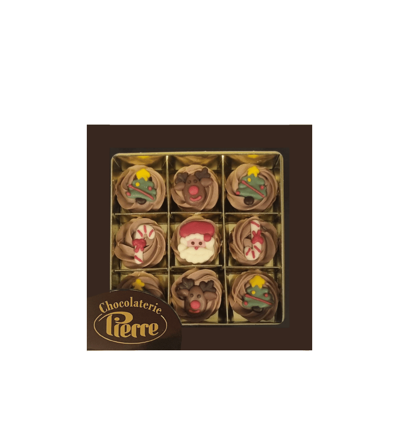 Seizoenstopper: feestelijke bonbons in thema - Kerst chocolade