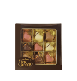Luxe box 9 hartjesbonbons