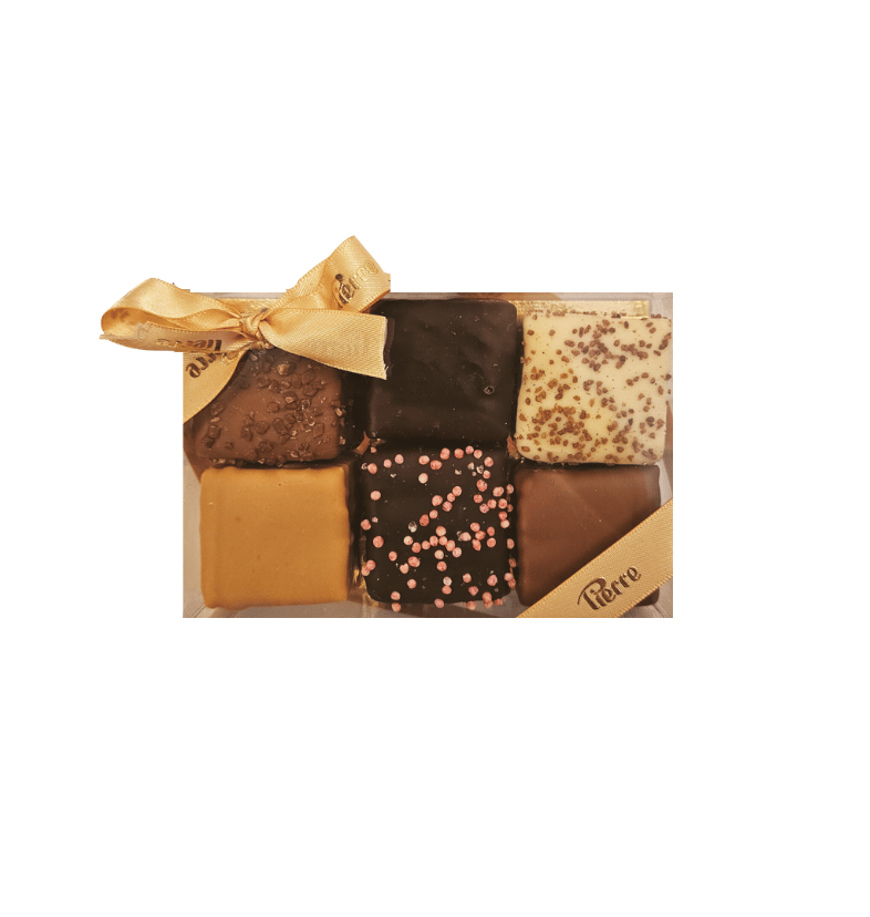 Chocolade Marshmallows – luxe doosje met 6 verrassende smaken