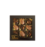 Limited Edition Bonbon Golden Hour – Amandel & Bloedsinaasappel (9 stuks)