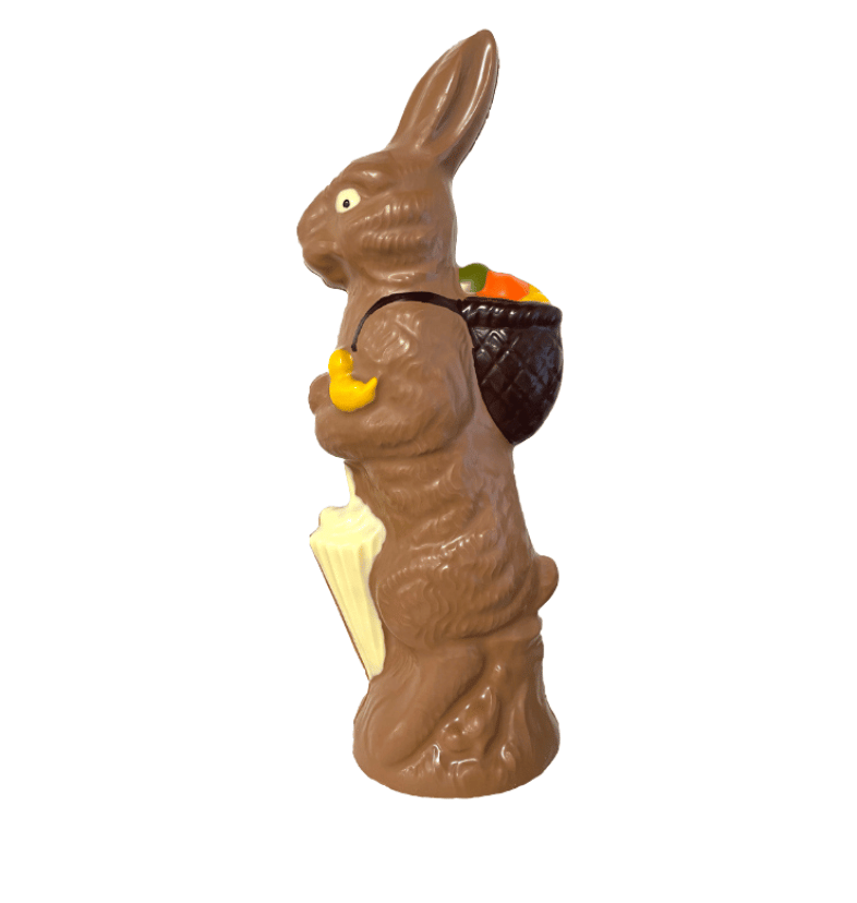 Paashaas Roy XL – grote ambachtelijke chocolade paashaas