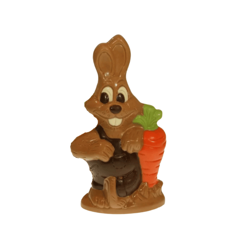 Paashaas Willie Wortel – Chocolade Paashaas met Wortel