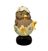 Paaskuiken Lientje – Vrolijk Chocolade Paasfiguur