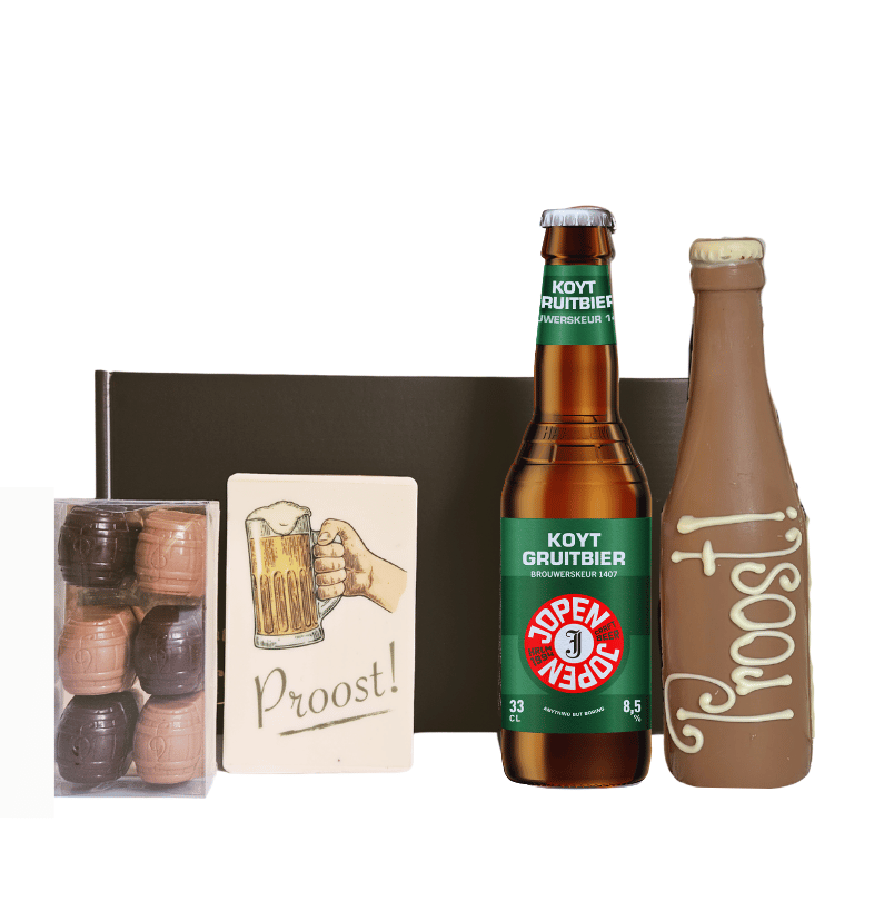 Luxe Bier & Chocolade Cadeaupakket – Ambachtelijk & Uniek