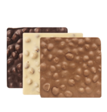 Chocoladetablet met Hazelnoten – Melk, Wit of Puur