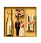 Honeymoon Pakket – Champagne, Chocolade & Crispy Pearls voor het Bruidspaar