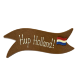 Vaandel Hup Holland! van heerlijke chocolade
