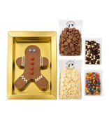 Chocolade Gingerbread DIY Pakket – Maak zelf je Gingerbreadmannetje
