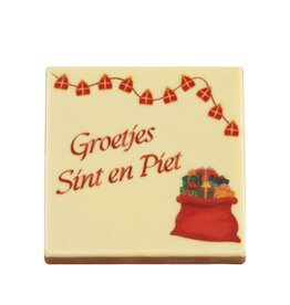 Groetjes Sint en Piet tablet