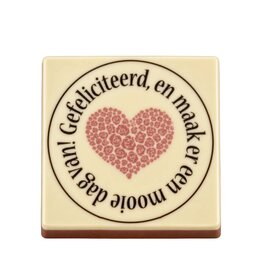 Gefeliciteerd & mooie dag tablet