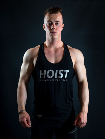 Hoistwear Elite-Stretch Black/Grey Hoist Singlet Hoistwear Elite-Stretch Black/Grey Hoist Singlet