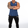 Hoistwear Hoist striped Navy singlet size S Hoistwear Hoist striped Navy singlet size S