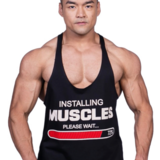 DYEH  Collection DYEH Installing Muscles Dri-Fit Singlet DYEH  Collection DYEH Installing Muscles Dri-Fit Singlet