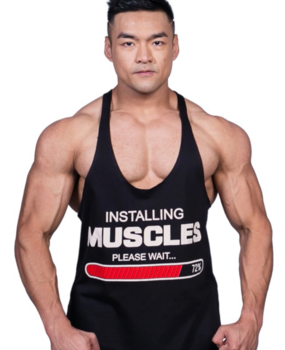 DYEH  Collection DYEH Installing Muscles Dri-Fit Singlet DYEH  Collection DYEH Installing Muscles Dri-Fit Singlet