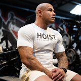 Hoist Lifting Club White Fitted Shirt Hoist Lifting Club White Fitted Shirt