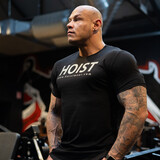 Hoist Lifting Club Black Fitted Shirt Hoist Lifting Club Black Fitted Shirt