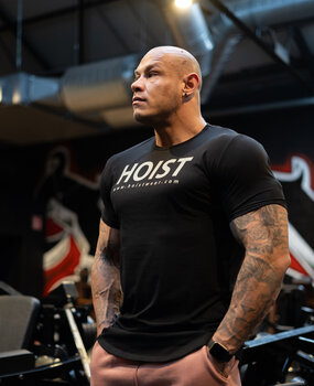 Hoist Lifting Club Black Fitted Shirt Hoist Lifting Club Black Fitted Shirt