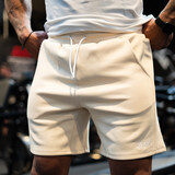 Hoist Fitted Shorts Beige Hoist Fitted Shorts Beige