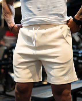 Hoist Fitted Shorts Beige Hoist Fitted Shorts Beige