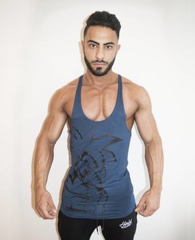 Goku SSJ4 Navy Singlet size XS/S Goku SSJ4 Navy Singlet size XS/S