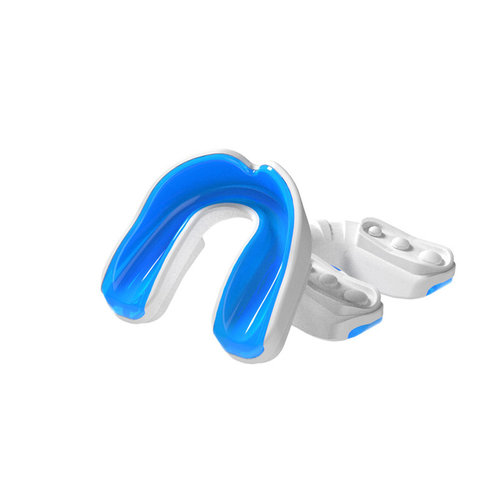 Essimo Multisports Gel Mouthguard White/Blue A lazy image