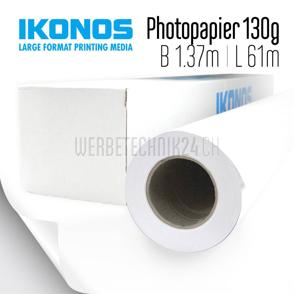 WB 130 Papier Photo semi-mat 130g/m² 1.37m