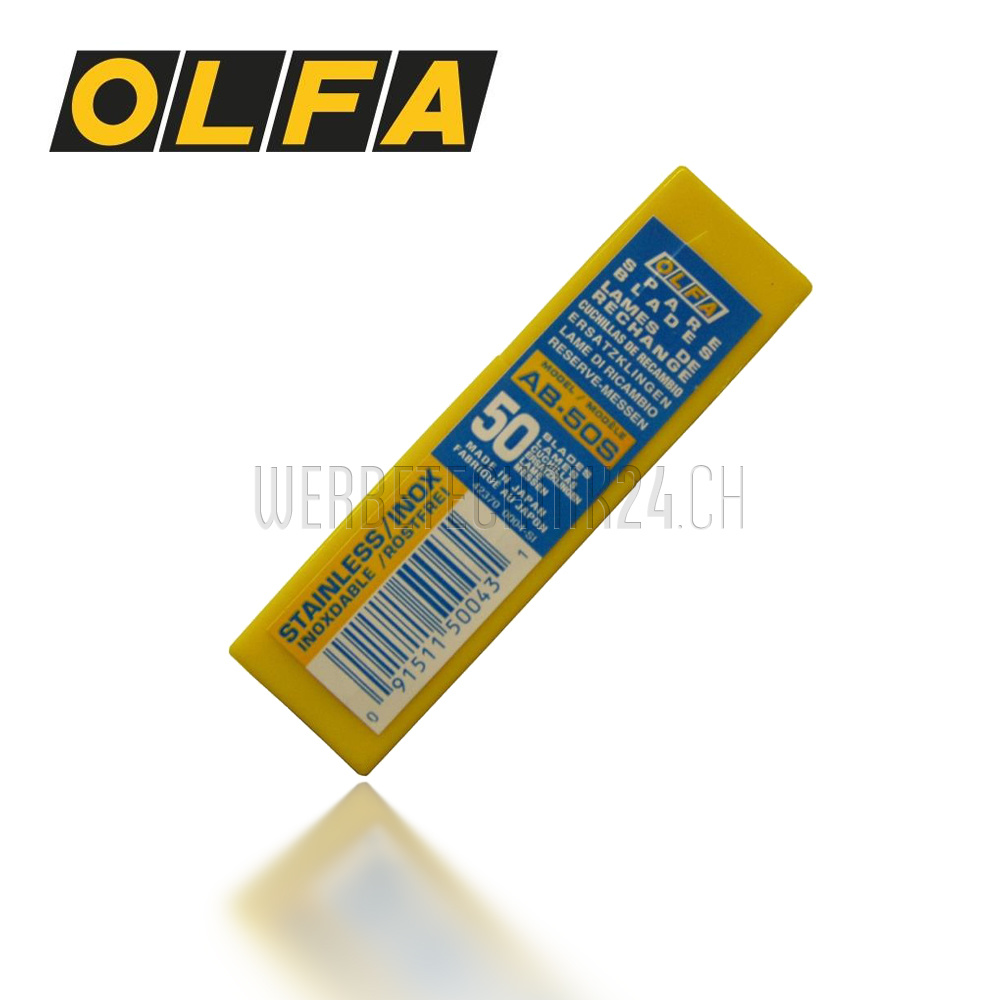 OLFA® Stainless Snap-Off (50 pces)