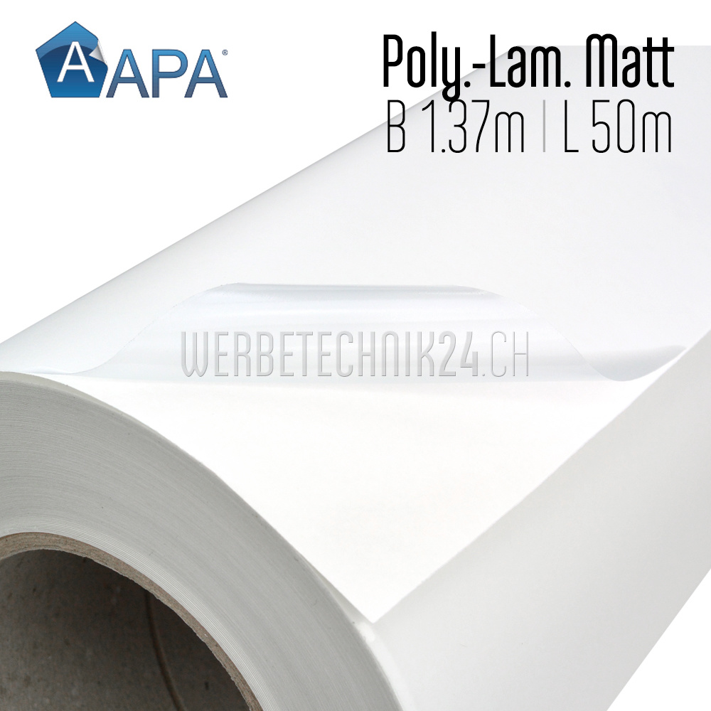 Long Term Polymer-Laminat Matt 1.37m