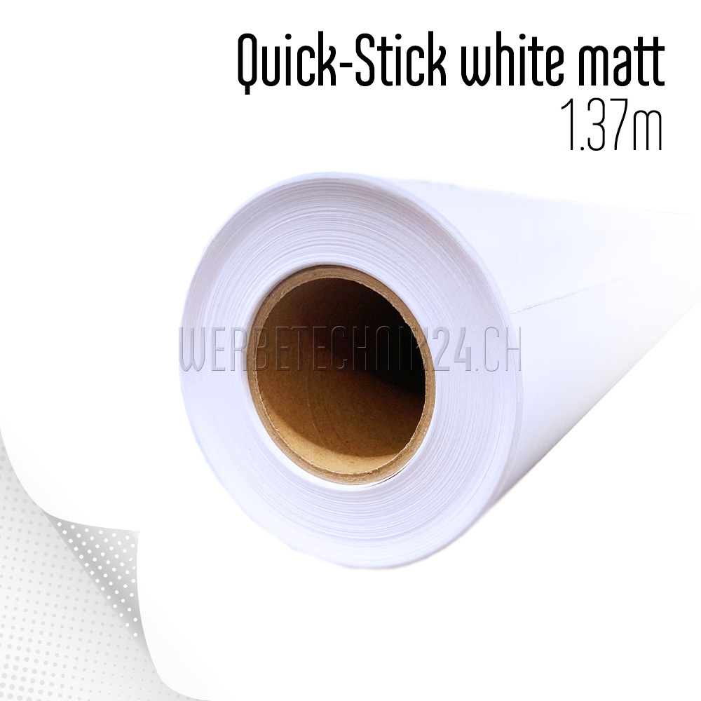 Quick-Stick white matt