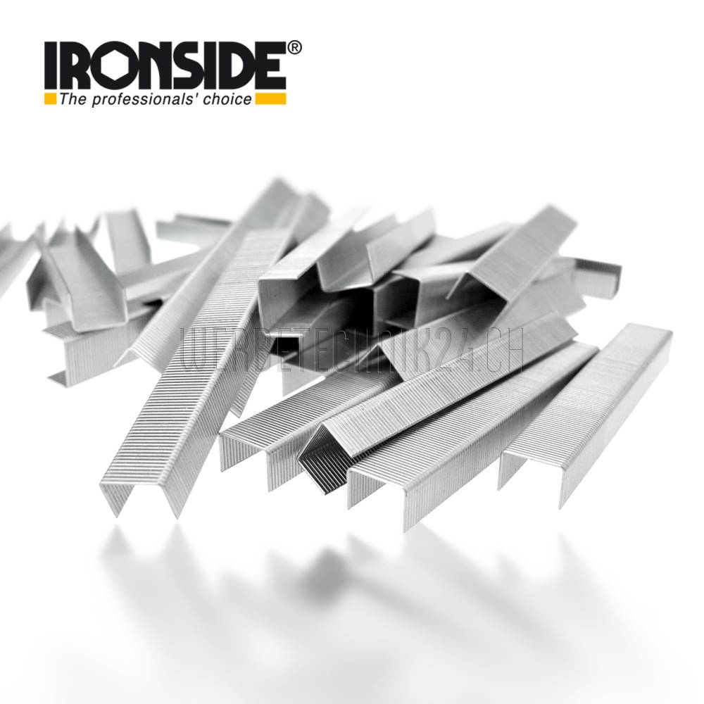 IRONSIDE® Agrafes  M-8mm (3'000 pces)