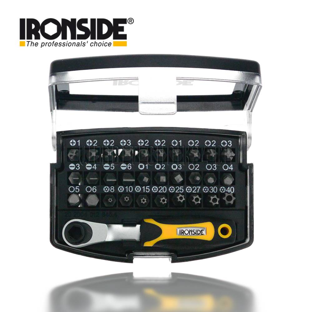 IRONSIDE® Bit-Set 31 tlg. mit Ratsche