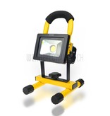 Projecteur LED 10W à accu 750 Lumen