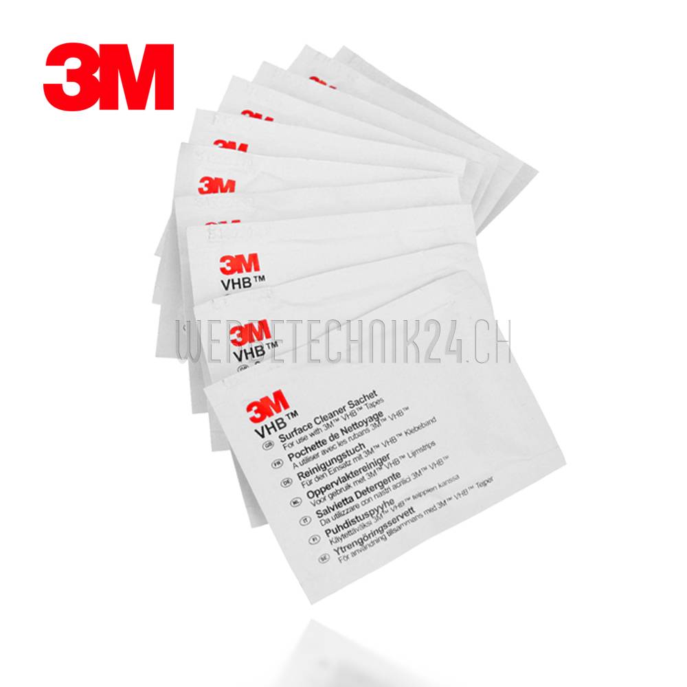 3M™ VHB Chiffons  surface cleaner (10pces)