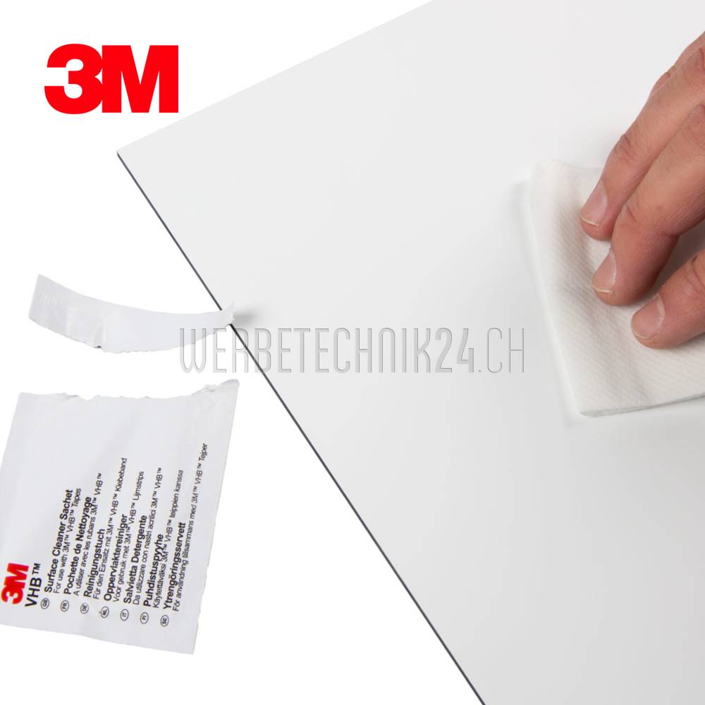 3M™ VHB Oberflächen-Reinigungstücher (10 Stk.)