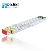 Rieffel® Double mètre pliable Bois blanc