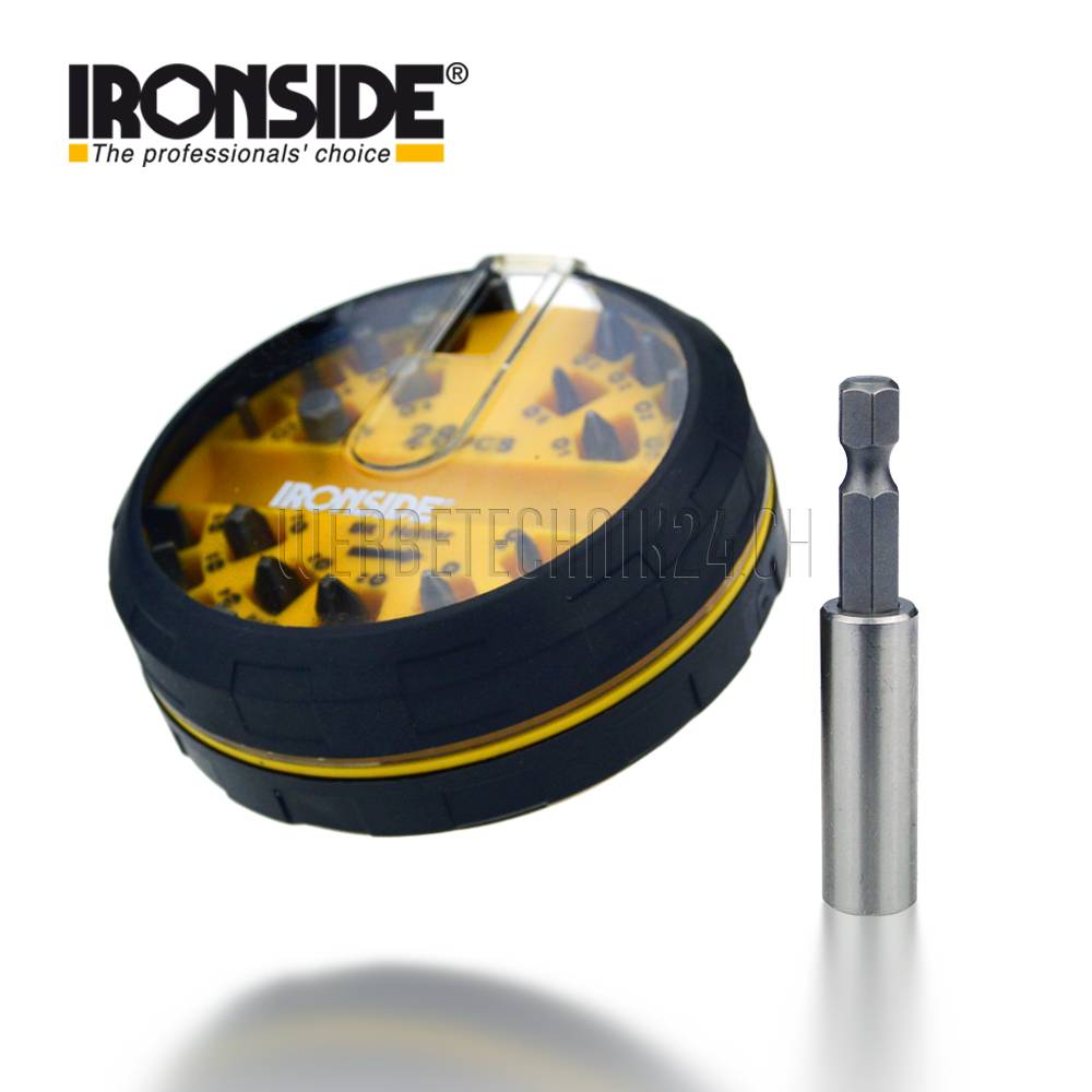 IRONSIDE® Bit-Set "Puck" 28 tlg.