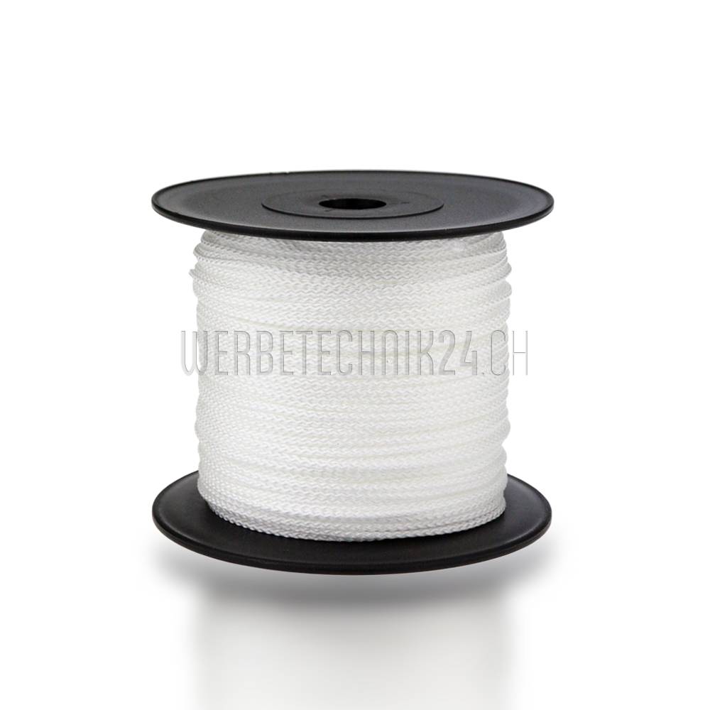 Polyamidkordel ø1.5mm weiss 100m