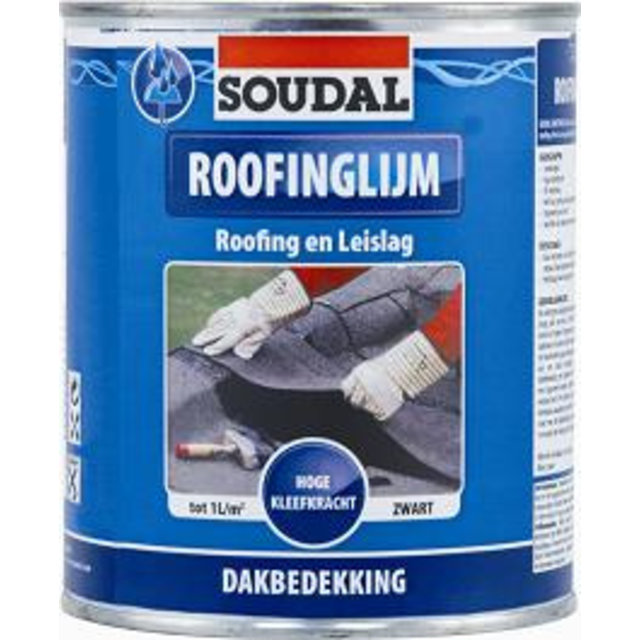 Roofinglijm zwart 4 l